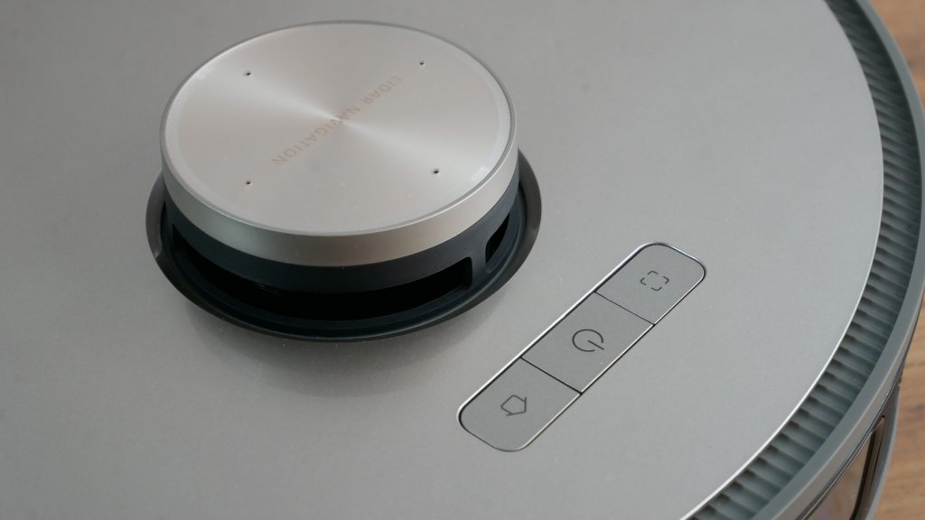 Dreame Bot X10 Pro : Panneau de configuration et Lidar