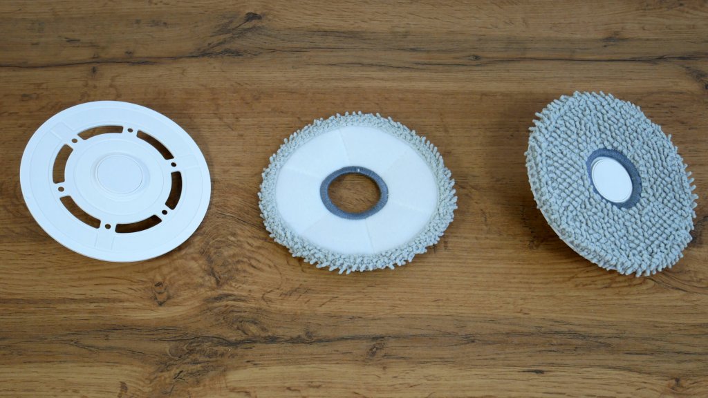 Ecovacs Deebot T20 Pro : Supports pour lingettes