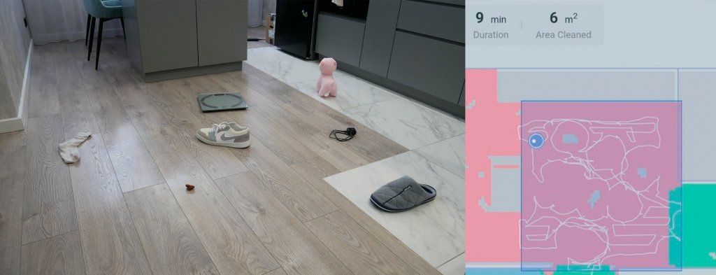 Ecovacs Deebot T20 Pro : Détection d’objets au sol
