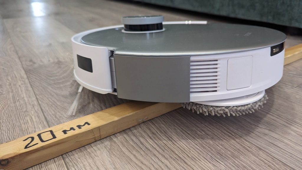 Ecovacs Deebot T20 Pro : Dégagement d'obstacles