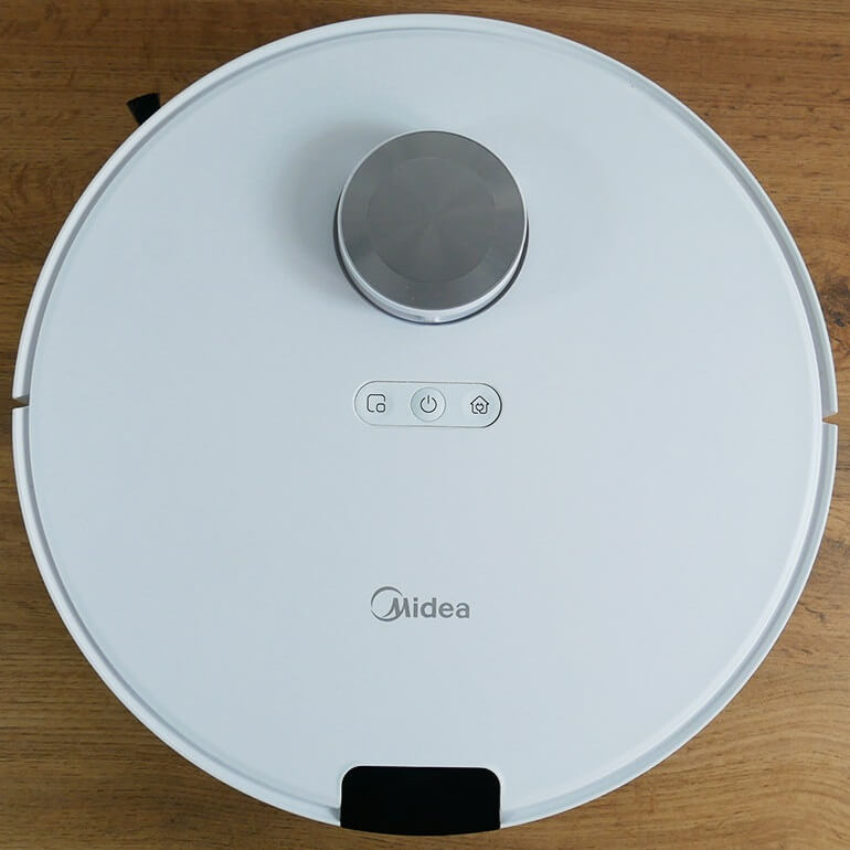 Midea M9 : vue de dessus