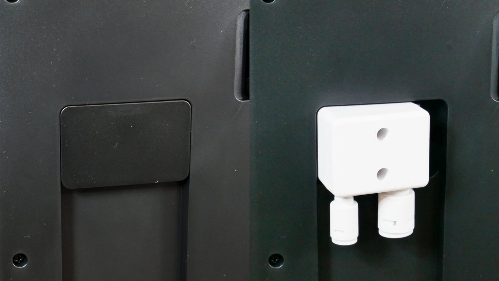Installation d'un adaptateur d'angle