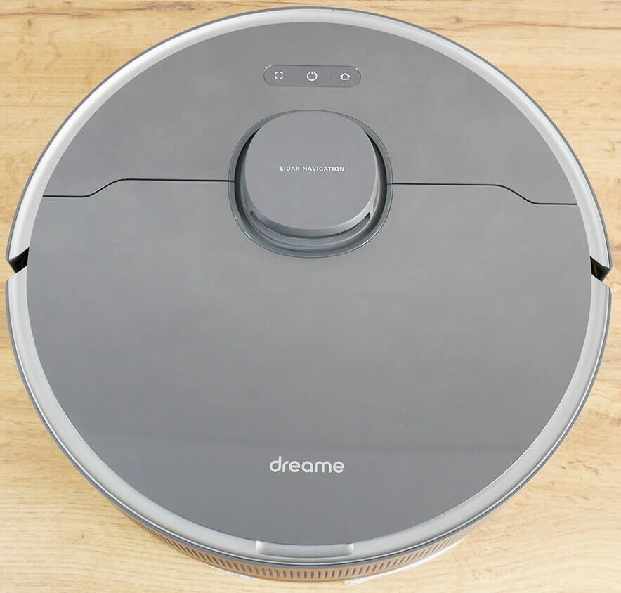 Dreame Bot D10s Plus : vue de dessus