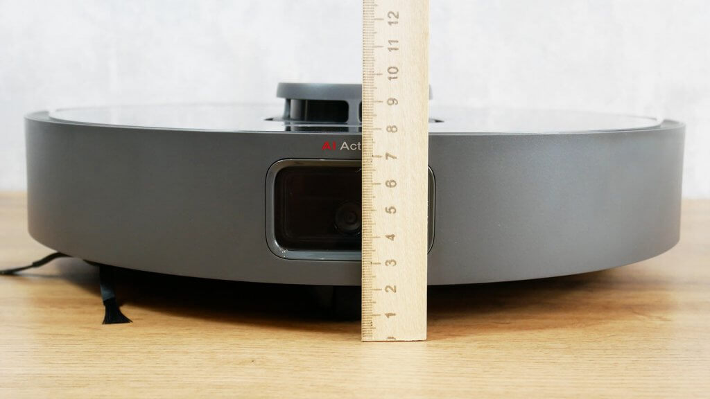 Dreame Bot D10s Plus : hauteur du corps
