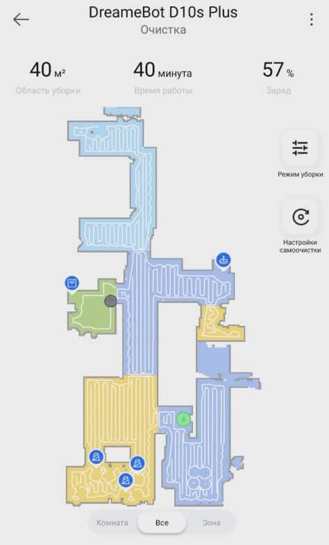 Navigation dans le logement