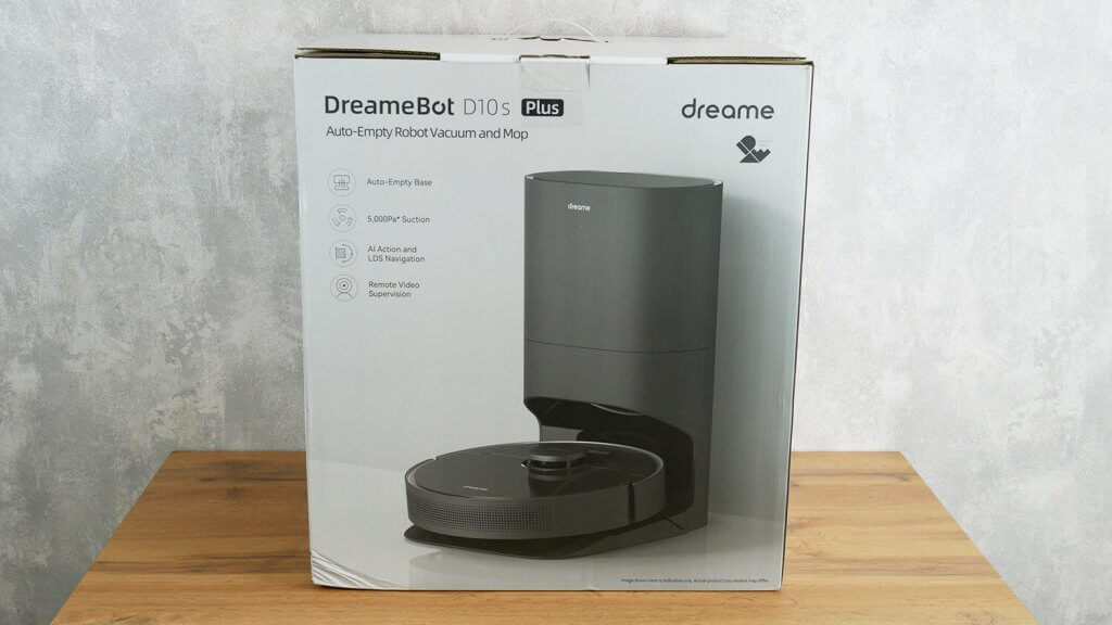 Dreame Bot D10s Plus : boîte