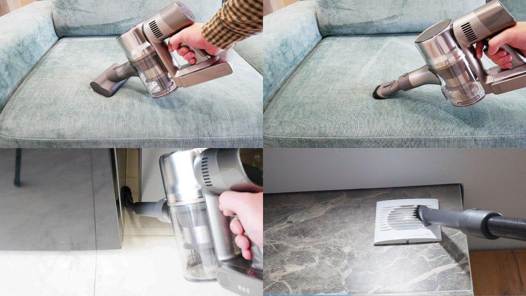 Dreame R20 : Utilisation d’accessoires supplémentaires