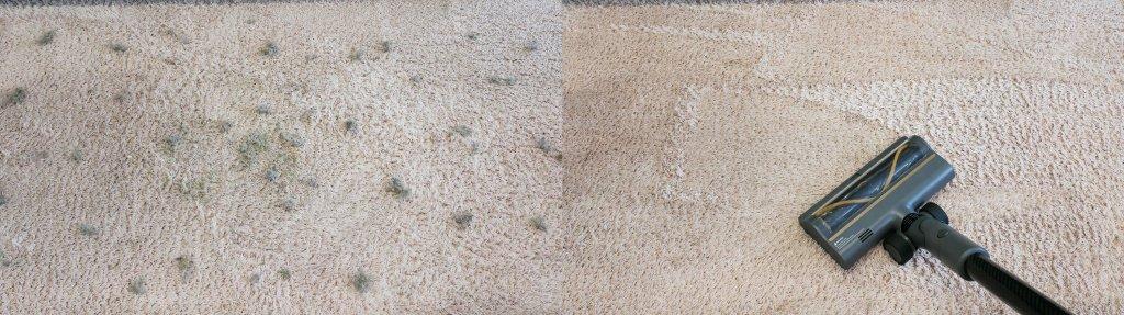 Dreame R20 : Nettoyage de tapis