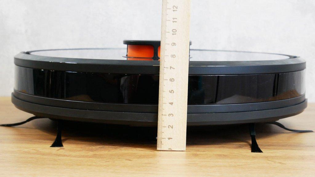iLIFE T10s : Hauteur du boîtier