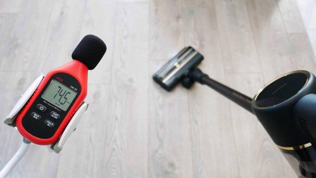 Dreame R10 Pro : Niveau sonore