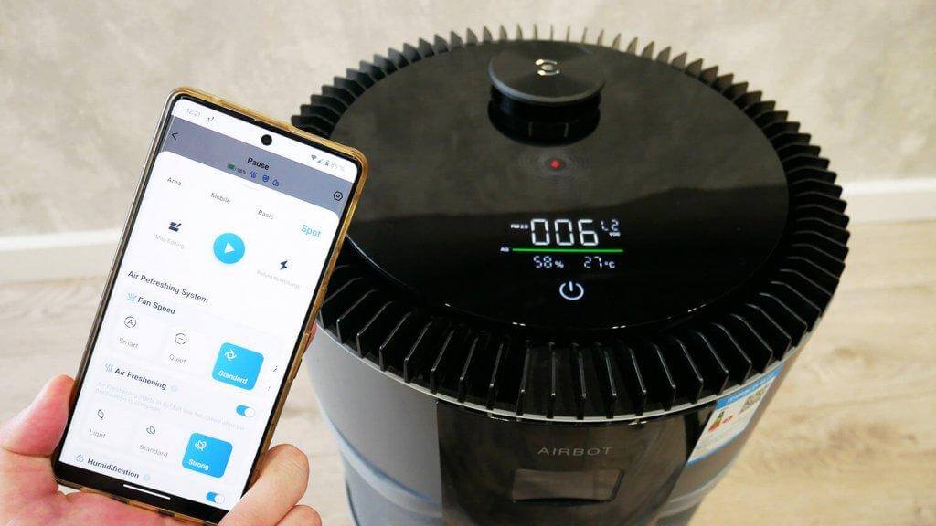 ECOVACS AIRBOT Z1 : Contrôle par application
