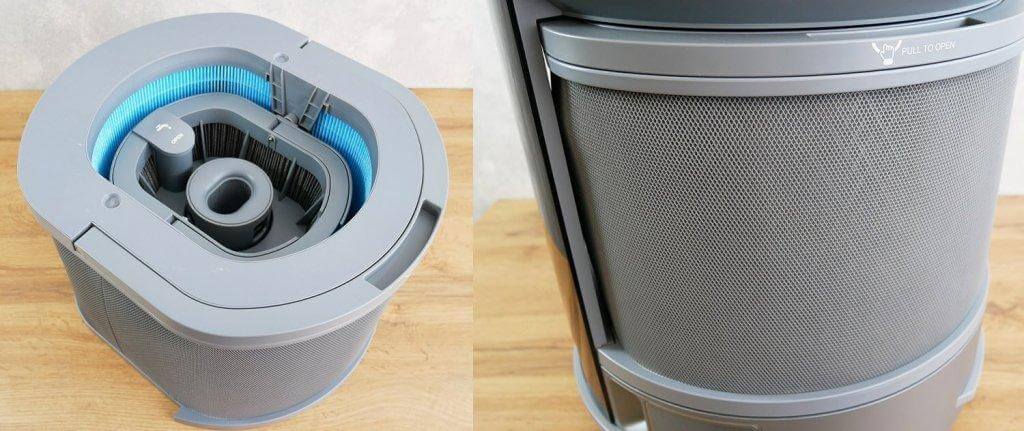 ECOVACS AIRBOT Z1 : Système de filtration