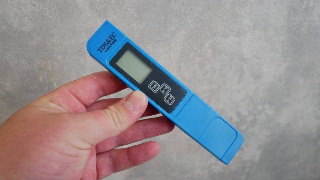 testeur de qualité de l'eau TDS