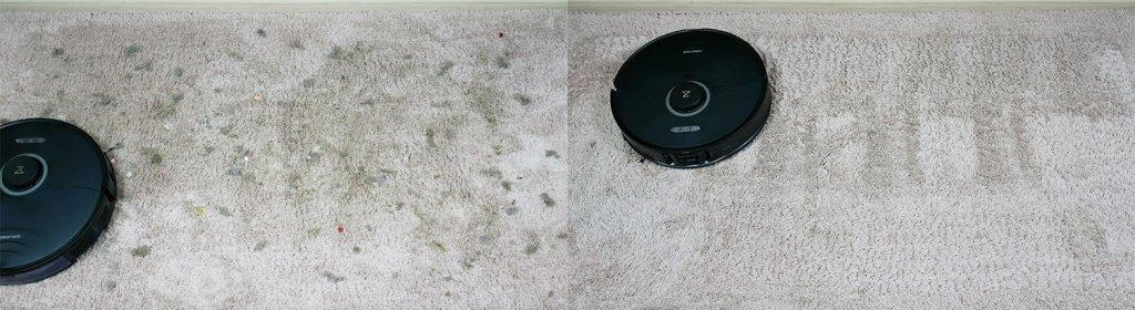 Nettoyage du tapis