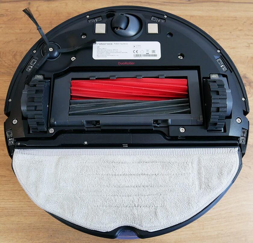 Roborock S8 Plus : Vue de dessous
