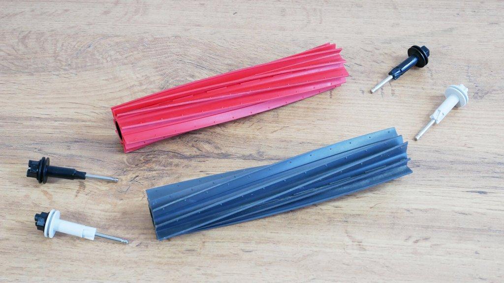 Roborock S8 Plus : Brosses centrales