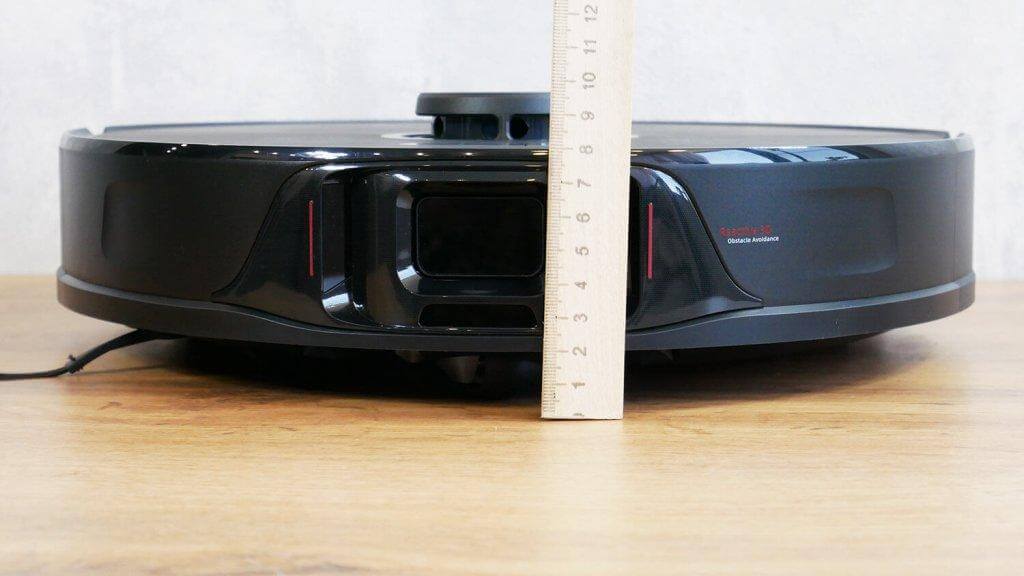 Roborock S8 Plus : Hauteur du corps