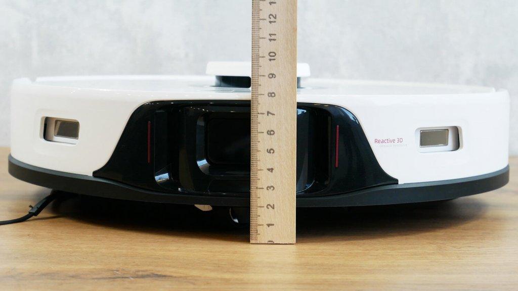 Roborock S8 Pro Ultra : Hauteur du corps