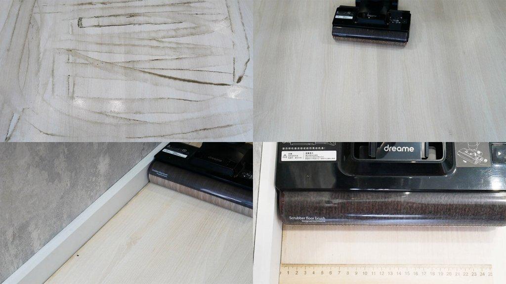 Dreame M13s : Élimination des saletés et angle mort