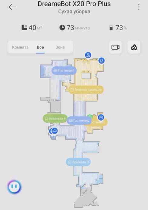 Navigation dans le logement