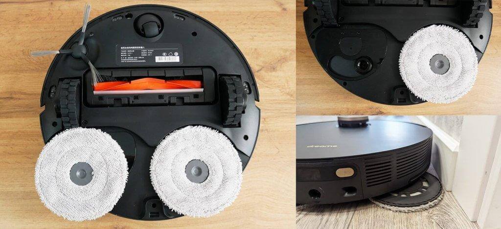Dreame Bot X20 Pro Plus : Chiffon de nettoyage rétractable