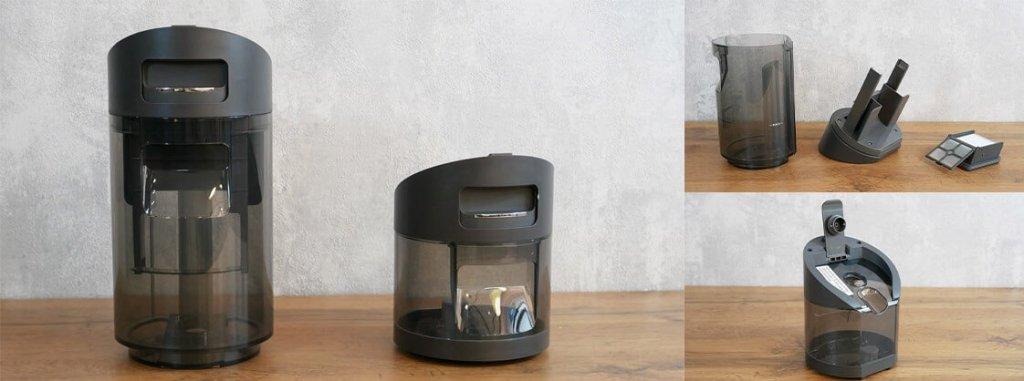 Dreame H12 Core : Réservoirs d'eau propre et d'eau sale