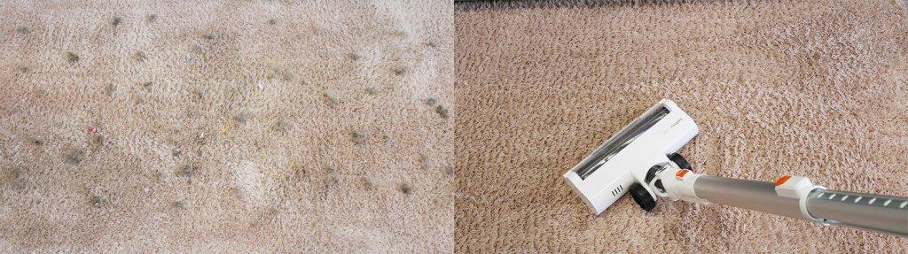 Lydsto V9 : Nettoyage de tapis
