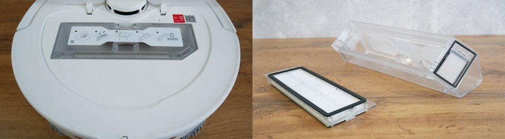 Roborock Q Revo : Collecteur de poussière