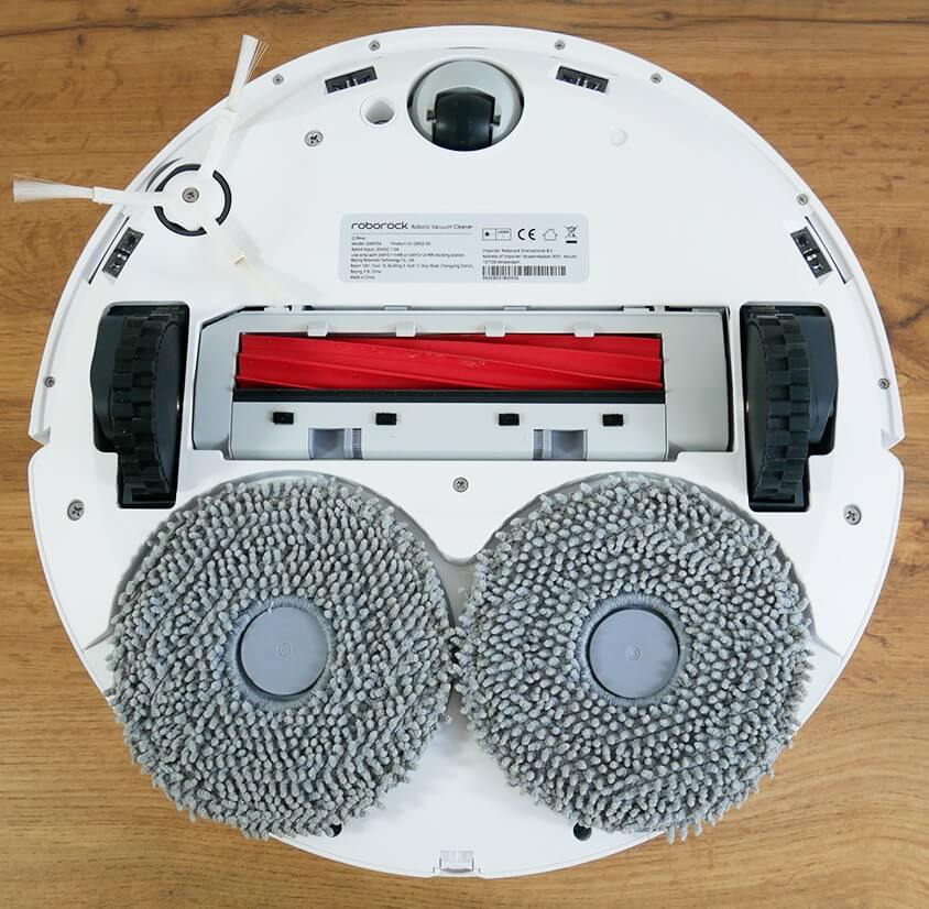 Roborock Q Revo : Vue de dessous