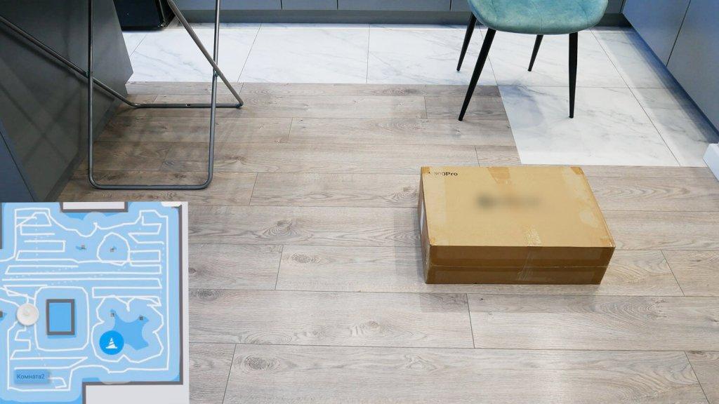 Roborock Q Revo : Se déplacer dans une pièce avec des obstacles