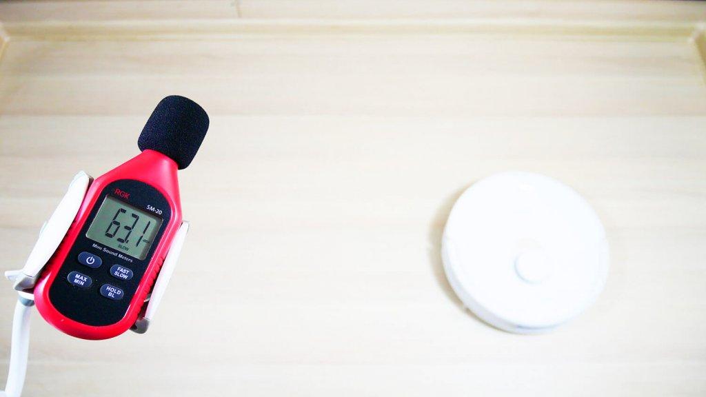 Roborock Q Revo : Niveau sonore