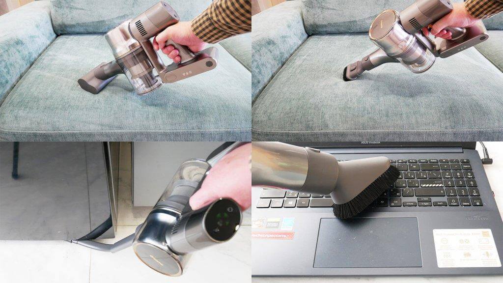 Dreame V16s : Utilisation d’accessoires supplémentaires