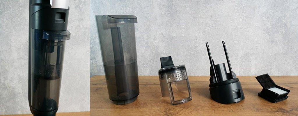 JIMMY HW9 Pro : Réservoir d'eau sale et d'eaux usées