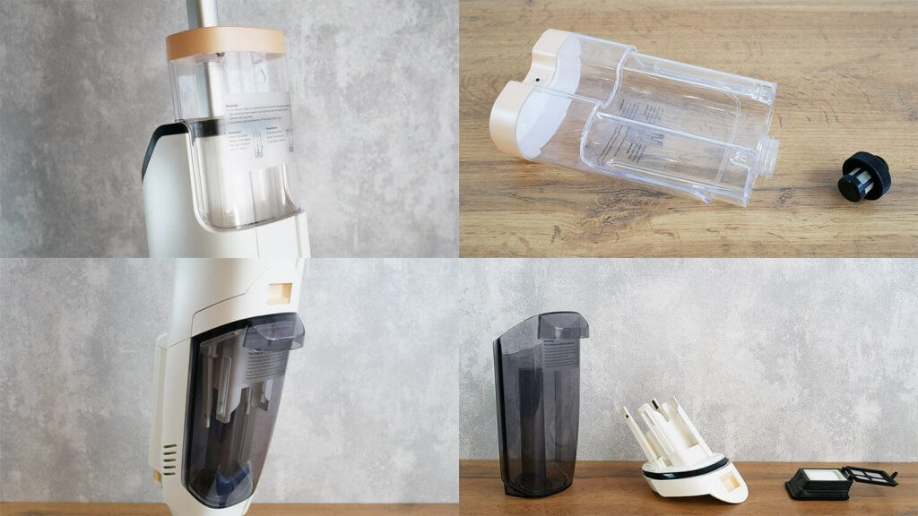 Joyami JW1 : Réservoirs d'eau