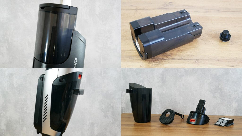 Neatsvor T30 : réservoirs d'eau