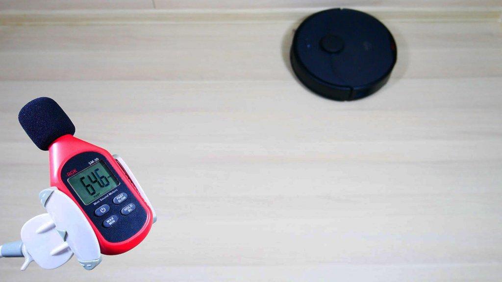 Eufy Clean X8 Pro : Niveau sonore