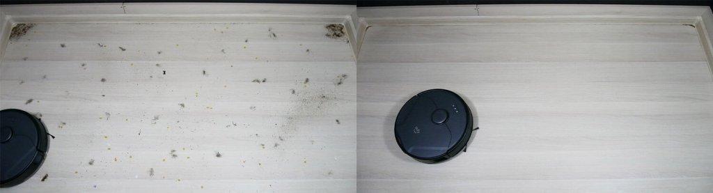 Eufy Clean X8 Pro : Nettoyage à sec