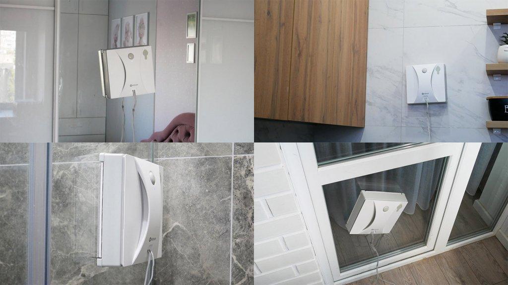 Neatsvor W10 : Lavage des surfaces verticales