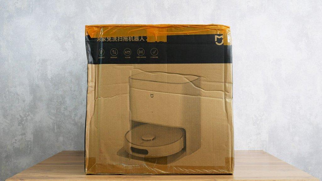 Aspirateur robot laveur autonettoyant Xiaomi Mijia 2 : Boîte