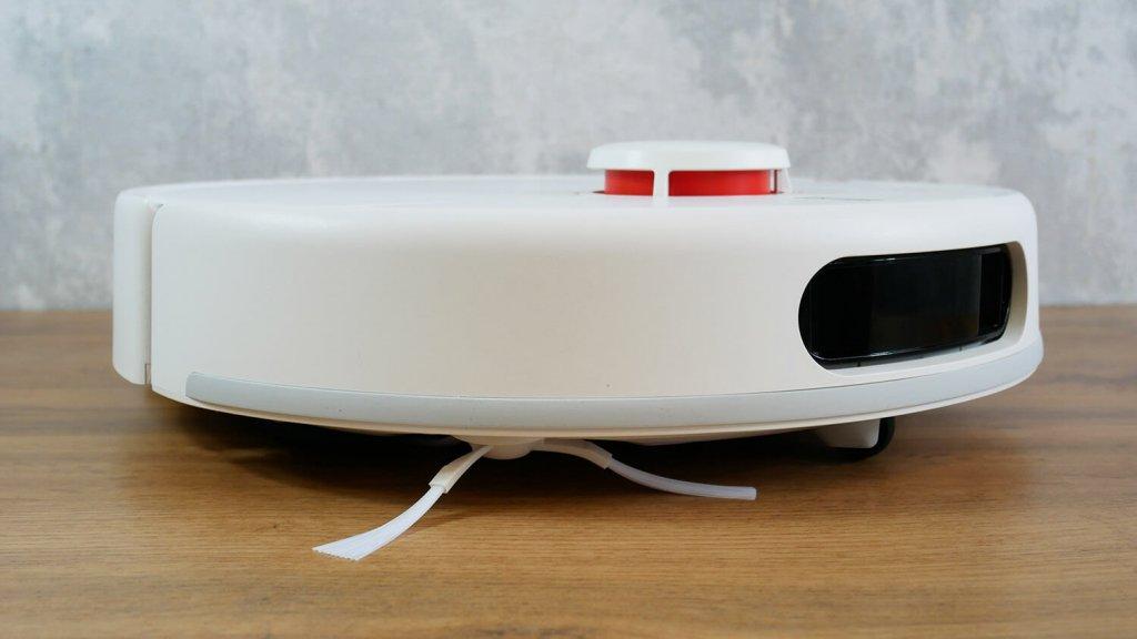 Aspirateur robot laveur autonettoyant Xiaomi Mijia 2 : vue de côté