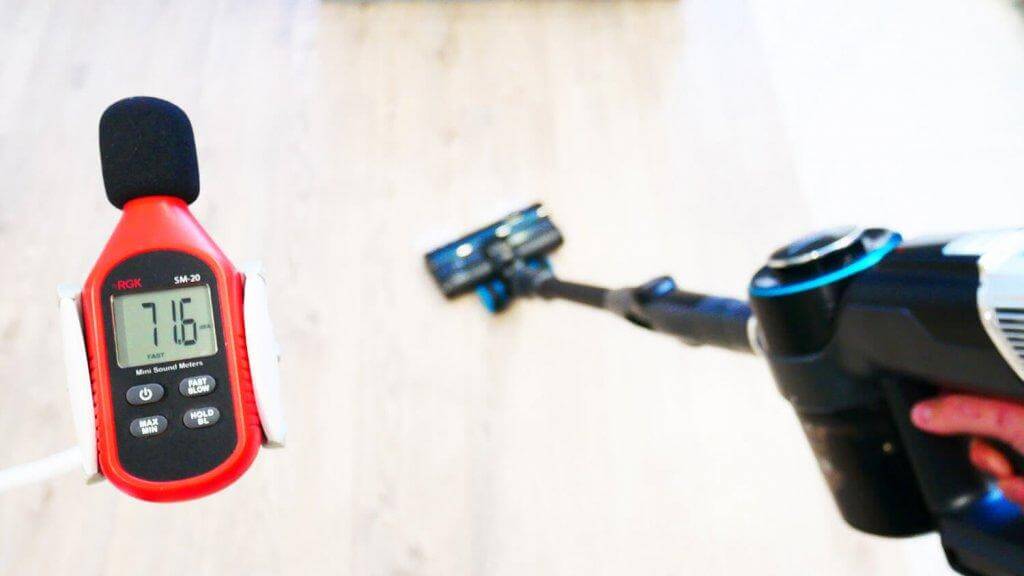 Evolution Smart Clean VCF2312 : niveau sonore