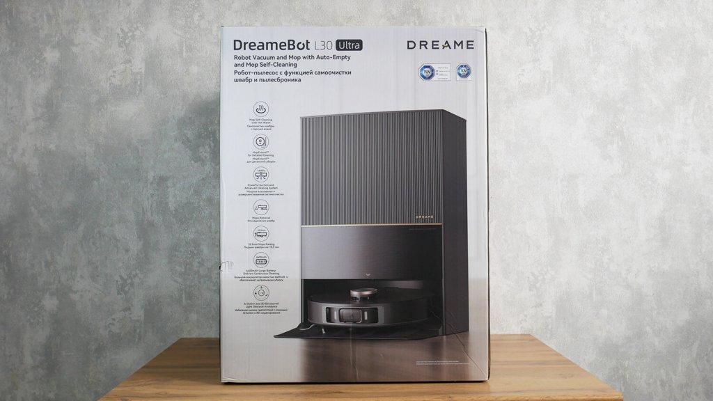 Dreame Bot L30 Ultra : Boîte