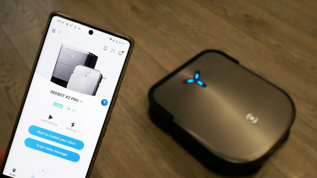 Ecovacs Deebot X2 PRO : Commandes