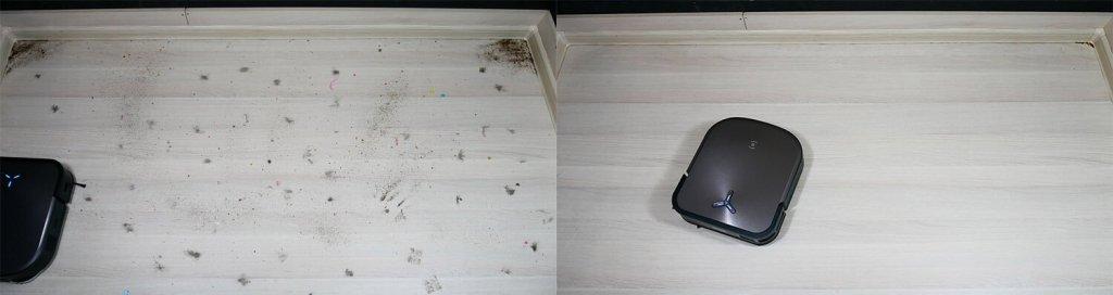 Ecovacs Deebot X2 PRO : Nettoyage à sec