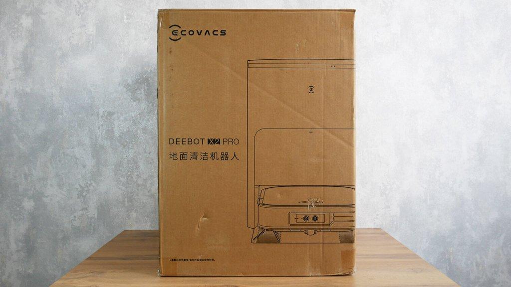 Ecovacs Deebot X2 PRO : Boîte