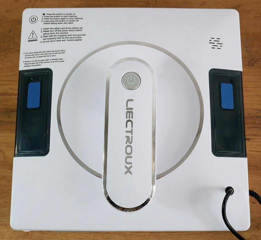 Liectroux YW509 : Vue de dessus
