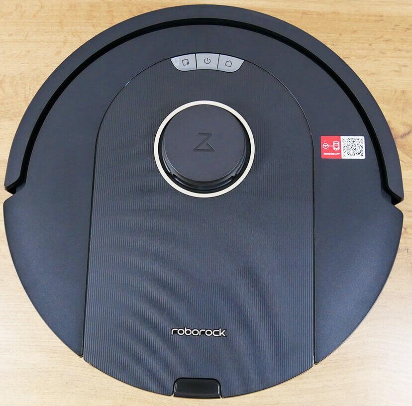 Roborock Q5 Pro+ : Vue de dessus