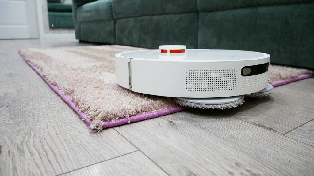 Xiaomi MIJIA Omni 2 : Nettoyage humide et tapis