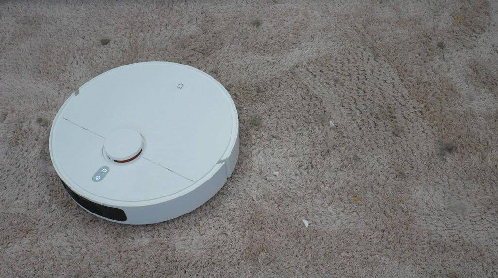 Xiaomi MIJIA Omni 2 : Nettoyage de tapis