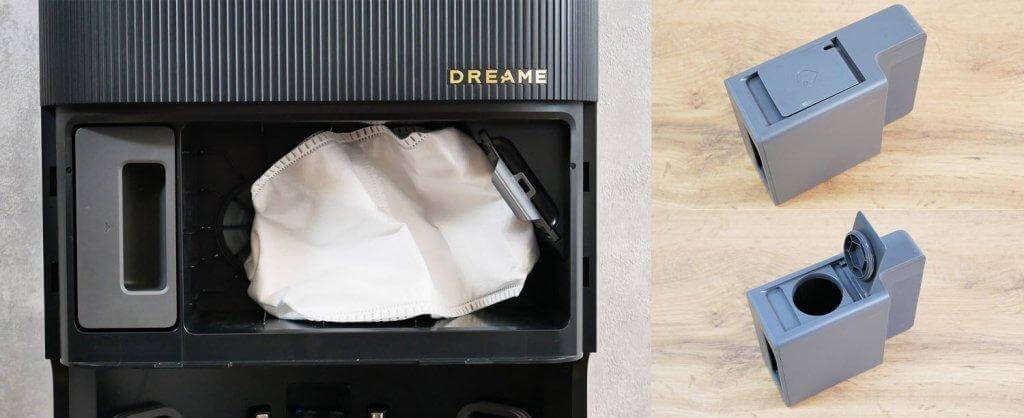 Dreame Bot X30 Pro : Réservoir de détergent